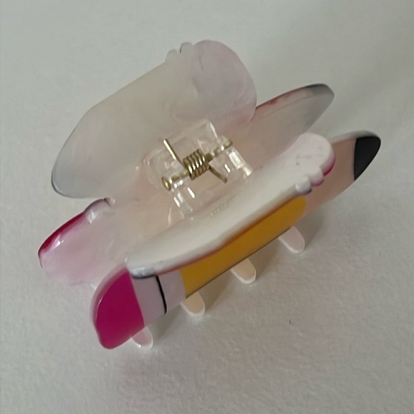 NEW Piper k Back To School Yellow Pencil Single Hair Clip - Picture 3 of 3